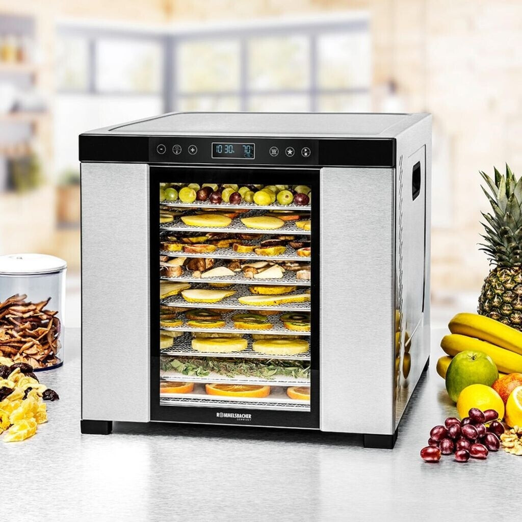 خشک‌ کن میوه روملزباخر آلمان Rommelsbacher DA 1050 - با ۱۰ سینی خشک‌ کن